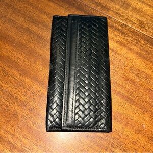Rolfs Black Leather Wallet